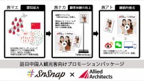 アライドアーキテクツとSnSnap、訪日中国人観光客向けプロモーションパッケージの提供を開始﻿