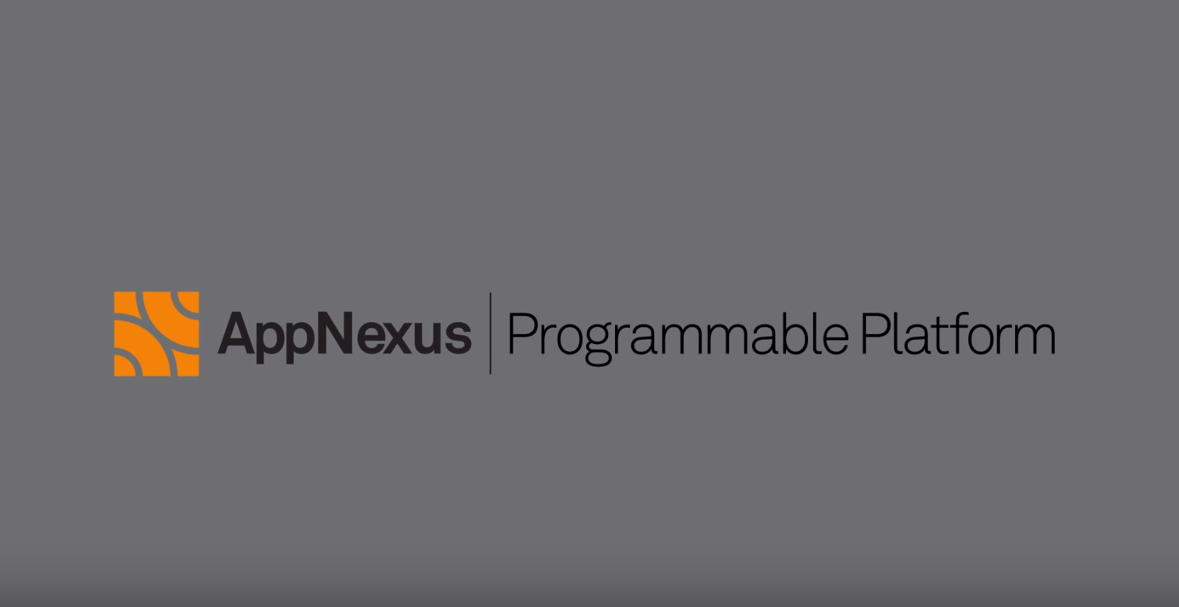 AppNexus Programmable Platform