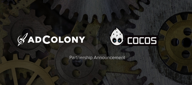 AdColony、Cocosゲーム開発ツールとの連携でディベロッパーの利便性を強化