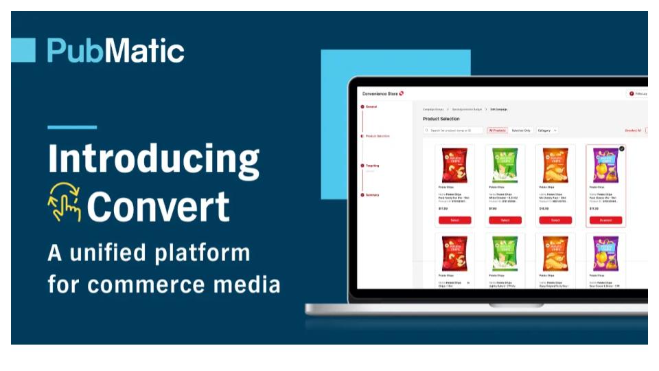 PubMatic、コマースメディアサービス「Convert」の提供開始