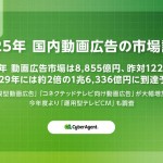 サイバーエージェント　動画広告市場